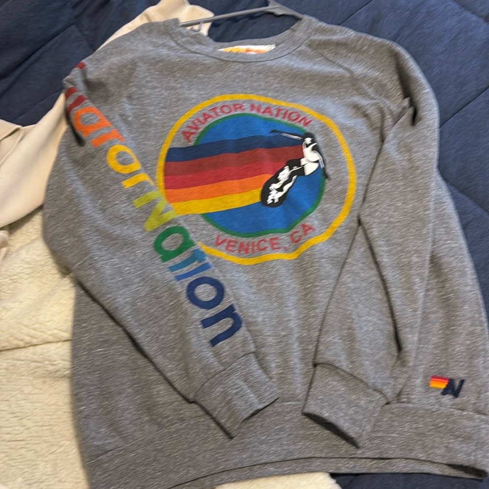Aviator Nation Crewneck Size L never worn